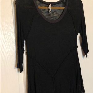 Free People black tunic
